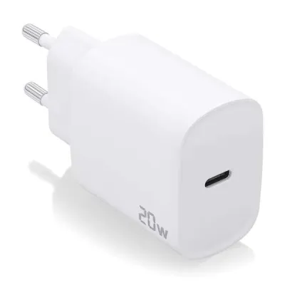Aisens Cargador USB-C PD 3.0 20W 1 Puerto Color Blanco
