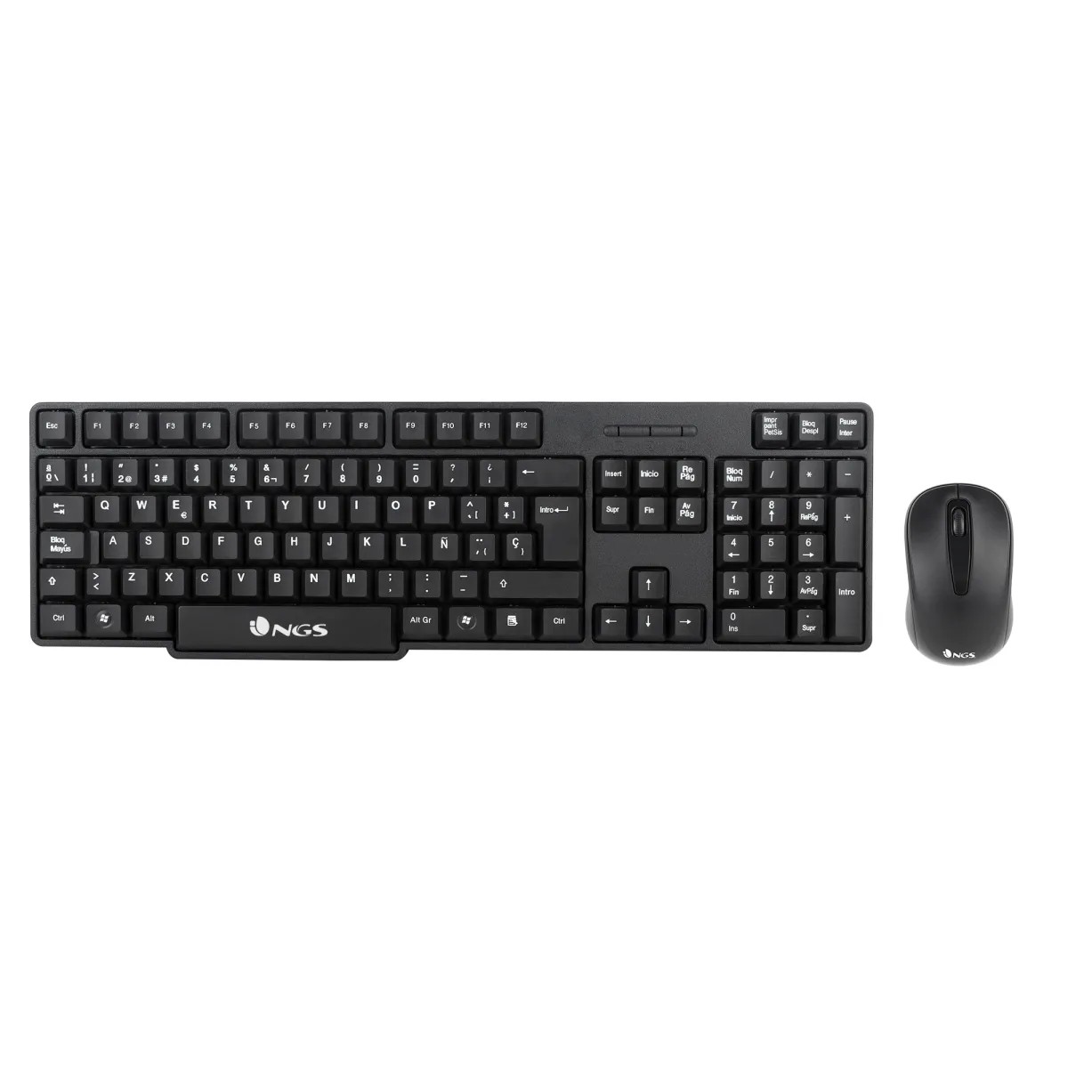 Teclado Y Mouse Ngs Wireless Euphoria Kit Multimedia