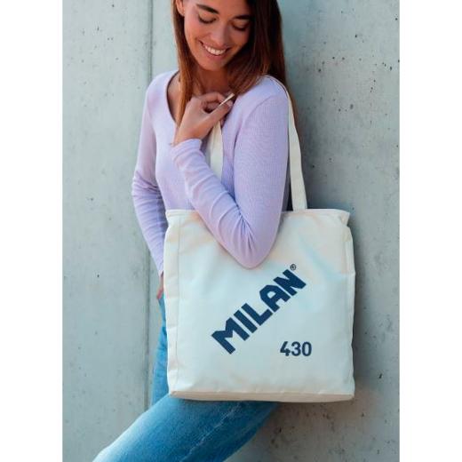 Milan Bolso Shopper Colección 430 Since 1918 Beige