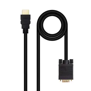Nanocable Cable Conversor HDMI a VGA 1.8m - Color Negro