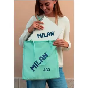 Milan Bolso Shopper Verde Colección 430 Since 1918