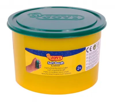 Jovi Soft Dough Blandiver 460gr - Pasta de Modelaje Blanda y Flexible - Color Verde