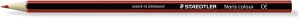Staedtler Noris Colour 185 Lapiz Hexagonal de Color - Resistencia a la Rotura - Material Wopex - Color Rojo Claro