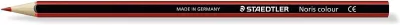 Staedtler Noris Colour 185 Lápiz Hexagonal Color Rojo Claro - Material Wopex, Resistente a la Rotura