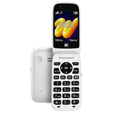 SPC Wild Star 2346B 4G Móvil 2.8" Circles FM Blanco