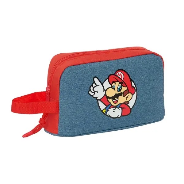Safta Bolsa Isotérmica Porta Alimentos 21.5x12x6.5cm Rojo y Azul