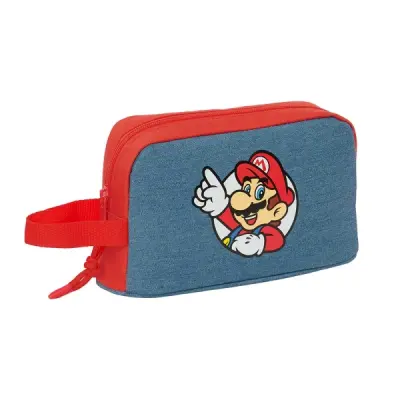 Safta Bolsa Isotérmica Porta Alimentos 21.5x12x6.5cm Rojo y Azul
