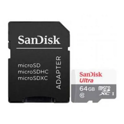 SanDisk microSDXC 64GB CL10 SDSQUNR-064G-GN3MA
