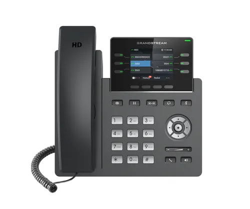 Grandstream GRP2613 Teléfono IP de 6 Líneas con 2xGbE