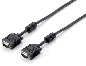 CABLE SVGA EQUIP 3COAX MACHO - MACHO 10M CON FERRITAS 118814