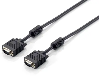 CABLE SVGA EQUIP 3COAX MACHO - MACHO 15M CON FERRITAS 118815