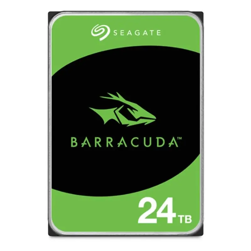 Seagate BarraCuda 24TB 3.5" HDD 6GB/S Almacenamiento Interno