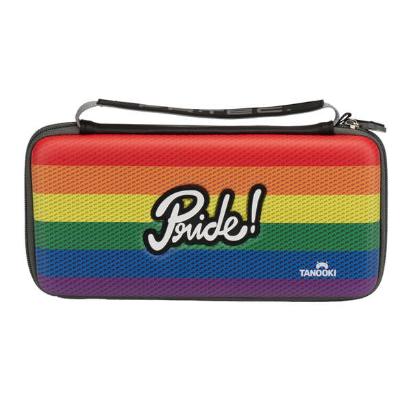 Fr-Tec Funda De Transporte Tanooki Pride Para Nintendo Switch - Diseño Rompedor - Olor A Frutas Tropicales - Espacio Especial Para Juegos - Soporte Para Consola - Color Varios