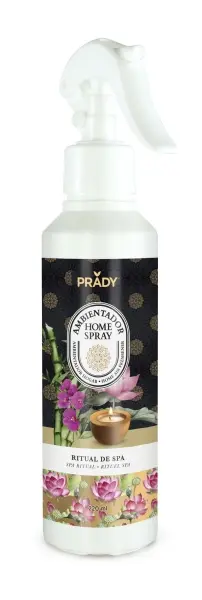 Prady Ambientador Home Spray Ritual de Spa - Frasco de 220 ml - Spray Pulverizador
