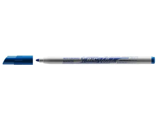 Bic Velleda 1721 Rotulador Para Pizarra - Punta Fina - Trazo De 1.5Mm - Borrado Optimo - Color Azul