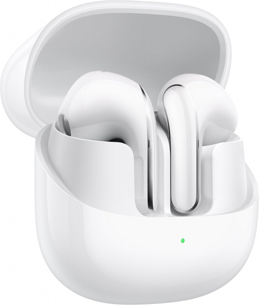 Xiaomi Buds 5 Auriculares Bluetooth 5.4 Tws - Microfono Integrado - Autonomia Hasta 6H - Cancelacion Activa De Ruido - Control Tactil - Color Blanco