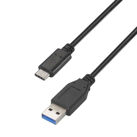Aisens Cable Usb 3.1 Gen2 10Gbps 3A Tipo Usb-C/M - A/M Negro 0,5M