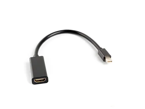 Lanberg Adaptador Mini DisplayPort a HDMI Tipo A 0,2 m Negro