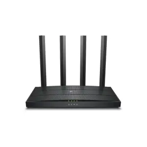 TP-Link Archer AX12 Router Inalámbrico Doble Banda AX1500 WiFi 6, 4 Puertos RJ-45, 4 Antenas Exteriores, Negro