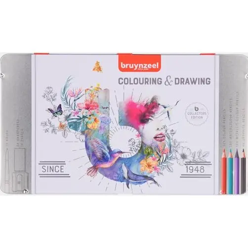Talens Bruynzeel Lápices De Colores Colouring & Drawing Edición Coleccionistas C/Surtidos Estuche 70 Ud