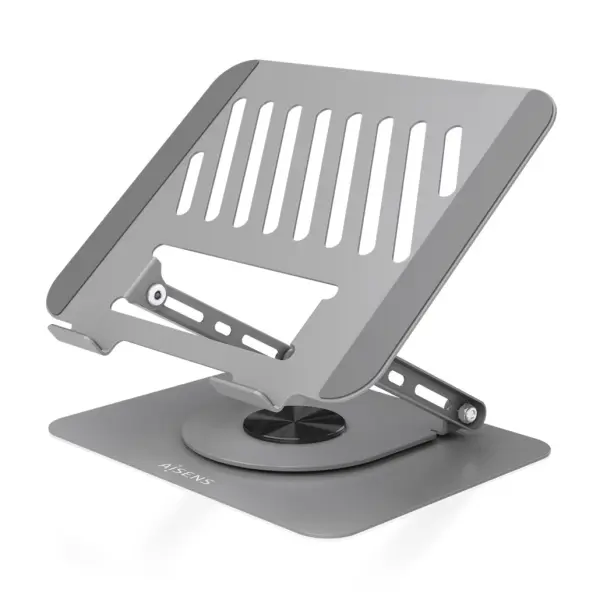 Aisens Soporte Sobremesa XL Giratorio y Ajustable para Portátil/Tablet 10-17" - Gris