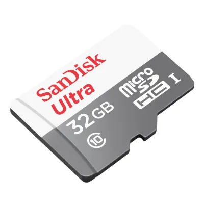 SanDisk Ultra Micro SDHC 32GB UHS-I U1 Clase 10 100MB/s con Adaptador SD