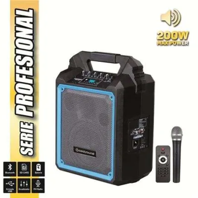 Coolsound Pro 200 Altavoz Autoamplificado Bluetooth 200W con Batería y Micrófono