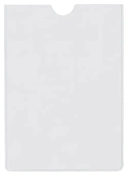 Esselte Pack De 100 Portacarnets Tamaño 82X122Mm 80Q 140 Micras - Pvc Transparente Acabado Liso