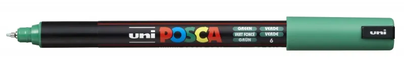 POSCA Marcador PC-1MR Punta Extrafina 0.7mm Verde No Permanente