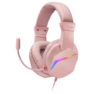 Mars Gaming MH122 Pink Headset - Ultra Ligeros y Potentes
