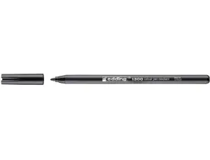 Edding 1300 Rotulador Punta Redonda 2 mm Tinta Base Agua Color Negro