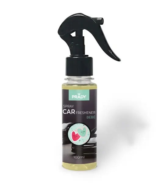 Prady Ambientador Coche Bebe - Frasco De 100 Ml - Spray Pulverizador