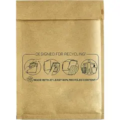 Fellowes Bankers Box Pack de 100 Bolsas de Burbujas Acolchada 15x21cm - Burbujas Internas para Amortiguacion - Tira Autoadhesiva para Cierre - Dimensiones Internas 15x21cm