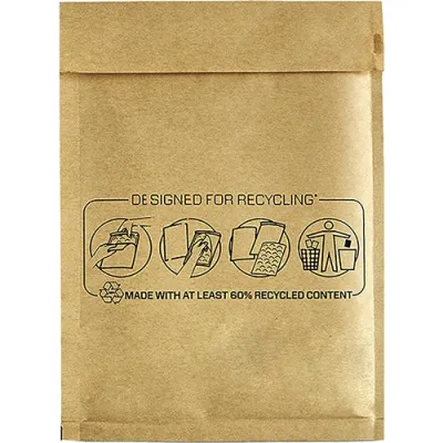 Fellowes Bankers Box Pack de 100 Bolsas de Burbujas Acolchada 15x21cm - Burbujas Internas para Amortiguacion - Tira Autoadhesiva para Cierre - Dimensiones Internas 15x21cm