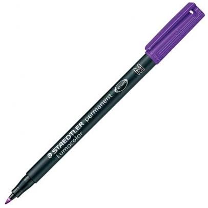 Staedtler Rotulador Permanente Lumocolor 317-6 M Violeta