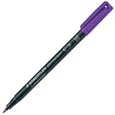 Staedtler Rotulador Permanente Lumocolor 317-6 M Violeta