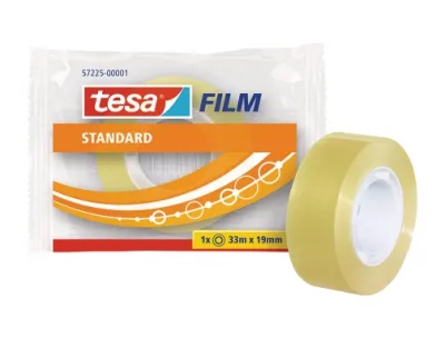 Tesa Film Cinta Adhesiva Transparente 19mm x 33m Standard Flowpack
