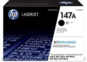HP W1470A Cartucho de Tóner Negro Original - 147A