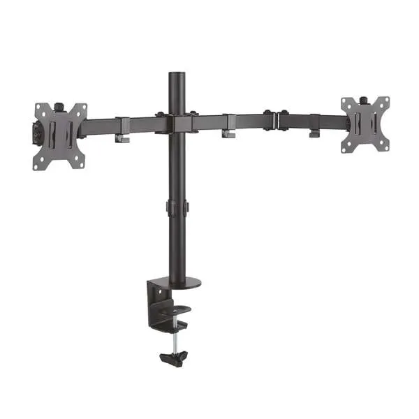 Aisens Soporte De Mesa Eco Giratorio Inclinable 3 Pivotes 2 Brazos Para TV/Monitor 8Kg 13"/32" Negro