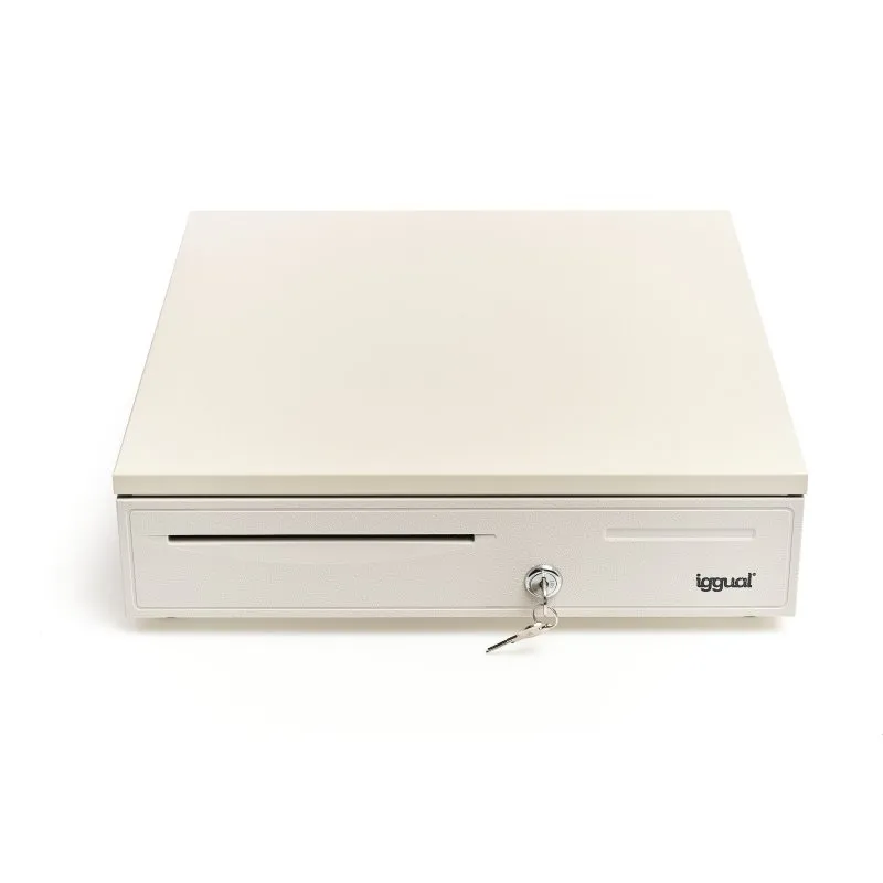 Iggual Cajón Portamonedas Iron-50W 42Cm 5+8 Blanco