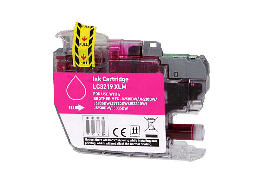 Brother Lc3219Xl Magenta Cartucho De Tinta Generico - Reemplaza Lc3219Xlm