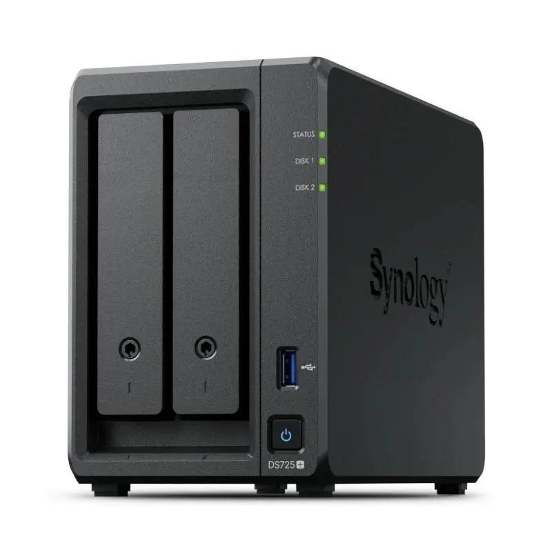 Synology Ds725+ Nas 2Bay Diskstation 1X2.5Gb 1Xgb