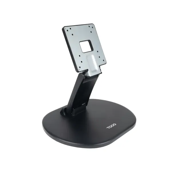 Tooq Soporte de Mesa/Pared para Monitor 17"-27" Regulable en Altura VESA 100x100mm Negro