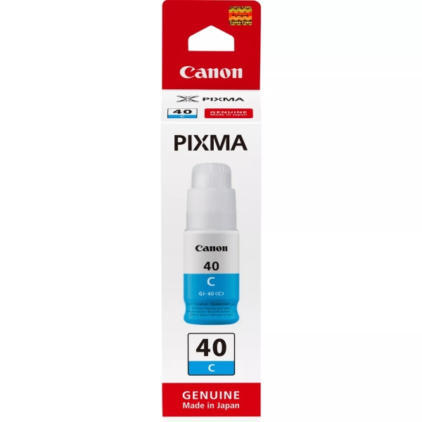Canon Gi40 Cyan Botella De Tinta Original - Gi40C/3400C001