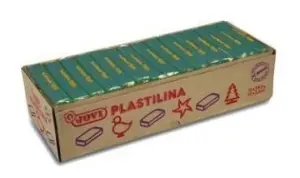 Jovi Plastilina Unicolor Verde Oscuro 350g Caja 15 Unidades