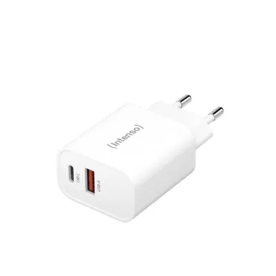 Intenso Cargador de Pared W30AC con 1xUSB-A y 1xUSB-C