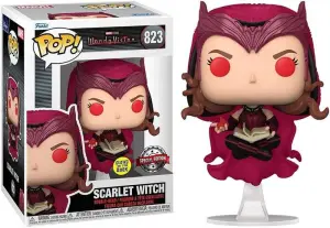 Funko Pop Marvel Scarlet Witch WandaVision Ed. Glows in the Dark - Figura de Vinilo 9cm