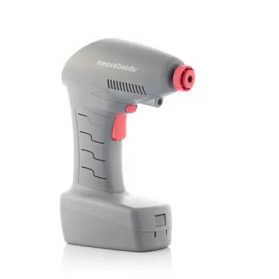 InnovaGoods Airpro+ Compresor De Aire Portátil 100W 12V 25L/min Luz LED Accesorios