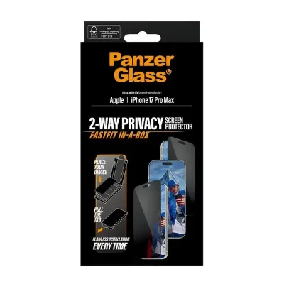 PanzerGlass Privacy Protector para iPhone 17 Pro Max