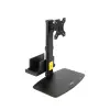 TooQ Soporte Para Monitor y Mini PC 17-27 Pulgadas DB1127TN-B